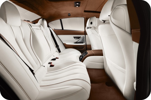 BMW 640i- Back Seat