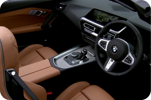 BMW Z4- Front Seat