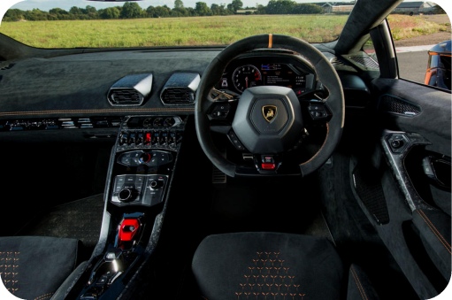 Lamborghini Huracan - Driver's Cockpit