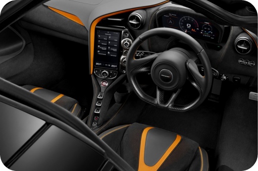 McLaren 720S - Driver's Cockpit