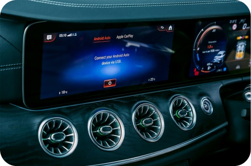 Mercedes-Benz E300 - Front Seat