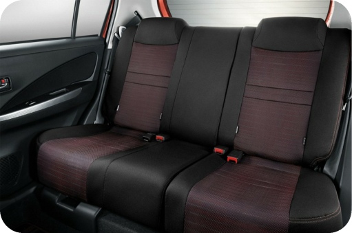Perodua Myvi SE - Back Seat