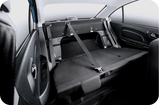 Proton Saga VVT - Back Seat