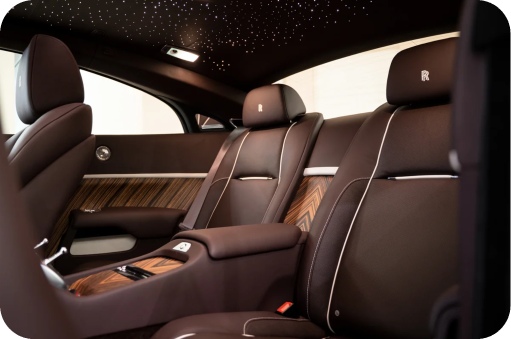 Rolls Royce Wraith - Back Seat